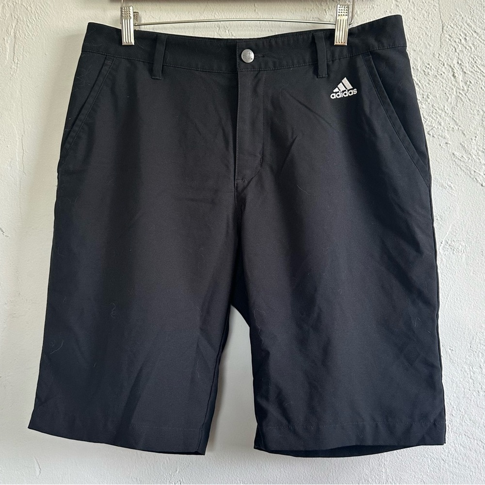 Adidas Athletic Charcoal / Black Shorts Sporty